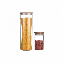 Hot sell clear glass jar glass nuts storage jar with candle glass jar for sale BJ-99A